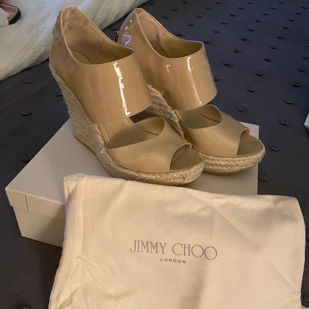 Jimmy Choo Patriot Wedge Espadrille